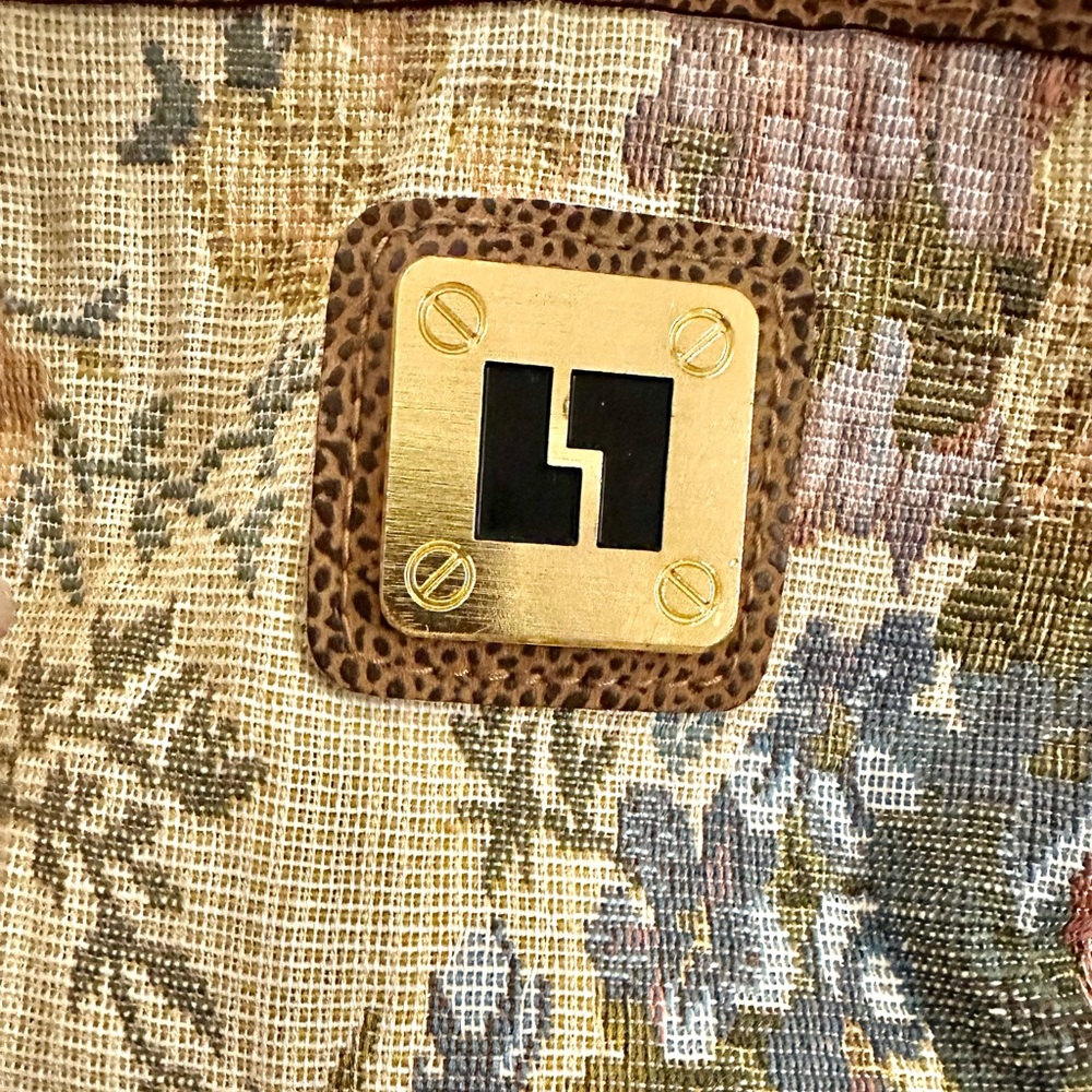 Leisure Luggage Vintage 1980’s Tapestry Travel Vanity Case with lock & keys NWOT - Picture 2 of 15